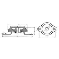 Anti-Vibration Cupmounts Absolute Business Supply