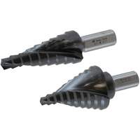 Multi-Step Drill Bit, 1/4" - 1-3/8" , 1/8" Increments, High Speed Steel Absolute Business Supply