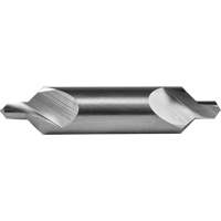 Foret &agrave; centrer et fraise combin&eacute;s, #6, Petit diam&egrave;tre de 7/32", Grand diam&egrave;tre de 1/2", Acier rapide Absolute Business Supply