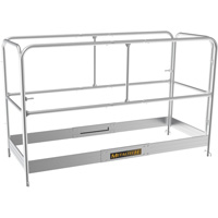 &eacute;chafaudages mobiles - Accessoires pour &eacute;chafaudage maxi carr&eacute; en aluminium, Barre de retenue, 30" la x 41-1/2" h Absolute Business Supply