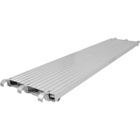 Plateformes de travail - Plancher en aluminium, Aluminium, 10' lo x 19" la Absolute Business Supply