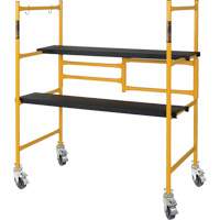 Ensemble de petit &eacute;chafaudage de base de 4' Jobsite Series, Cadre Acier, 41" p x 45-3/4" h Absolute Business Supply