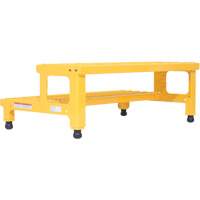 Plate-forme ajustable Step-Mate, 2 marche(s), 36-3/16" la x 22-7/8" lo x 15-1/4" h, Capacit&eacute; 500 lb Absolute Business Supply