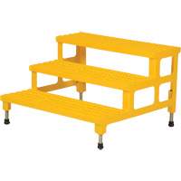 Plate-forme ajustable Step-Mate, 3 marche(s), 36-3/16" la x 33-7/8" lo x 22-1/4" h, Capacit&eacute; 500 lb Absolute Business Supply