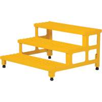 Plate-forme ajustable Step-Mate, 3 marche(s), 36-3/16" la x 33-7/8" lo x 22-1/4" h, Capacit&eacute; 500 lb Absolute Business Supply