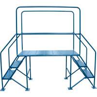 Crossover Ladder, 35-1/2" Overall Span, 31-1/2" H x 22" D, 22" Step Width Absolute Business Supply