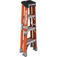 Step Ladder, 4', Fibreglass, 375 lbs. Capacity, Type 1AA Absolute Business Supply