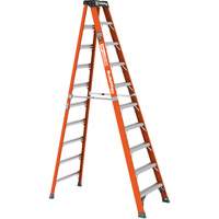 Step Ladder, 10', Fibreglass, 375 lbs. Capacity, Type 1AA Absolute Business Supply