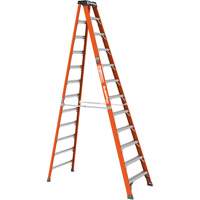 Step Ladder, 12', Fibreglass, 375 lbs. Capacity, Type 1AA Absolute Business Supply