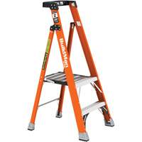 Escabeau avec plateforme Safespace, 2', Cap. De 300 lb Absolute Business Supply