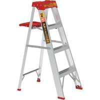 Escabeau avec plateau &agrave; peinture, 4', Aluminium, Capacit&eacute; 200 lb, Type 3 Absolute Business Supply