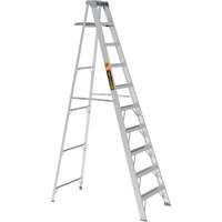Escabeau avec plateau &agrave; peinture, 10', Aluminium, Capacit&eacute; 225 lb, Type 2 Absolute Business Supply