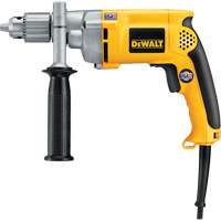 Drill, 1/2" Chuck, 8.5 A, 120 V, 0-850 RPM, Keyed Chuck Absolute Business Supply