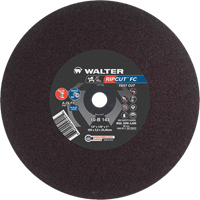 Ripcut Stainless Steel & Steel Cut-Off Wheel for Stationary Saws, 14" x 1/8", 1" Arbor, Type 1, Aluminum Oxide, 4400 RPM Absolute Business Supply