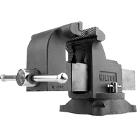Shop Vises, 4" Jaw Width, 2-3/4" Throat Depth Absolute Business Supply