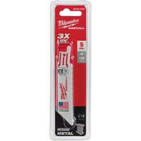 Sawzall&reg; Reciprocating Saw Blade, Bi-Metal, 18 TPI, 4" L x 3/4" W Absolute Business Supply