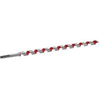 Ship Auger Drill Bit, 13/16" Diameter, 15" Flute, 7/16" Hex Shank Absolute Business Supply