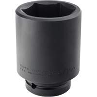 Socket, Impact, 2-9/16", 1" Drive, 6 Points, Deep Absolute Business Supply