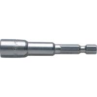 Nut Setter, 5/16" Tip, 1/4" Drive, 2-9/16" L, Non-Magnetic Absolute Business Supply