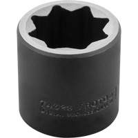 Douille, Chocs, 1", Prise 1/2", 18 pans Absolute Business Supply