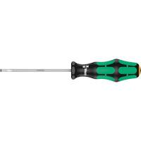 Tournevis &agrave; fente, Tige de 4 mm, Ronde, 7-25/32" lo, Prise en Plastique Absolute Business Supply