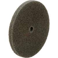 Standard Abrasives Unitized Wheel, 3" x 1/4", 1/4" Arbor, Fine Grit, Aluminum Oxide Absolute Business Supply