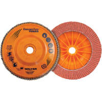 Enduro-Flex Turbo Flap Disc, 4-1/2" x 5/8"-11, Type 27S, 36/60 Grit, Ceramic Absolute Business Supply