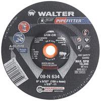 PIPEFITTER Grinding Wheel, 6" x 5/32", Aluminum Oxide, Type 27 Absolute Business Supply