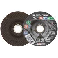 FLEXCUT Grinding Wheel, 4-1/2", 36 Grit, Aluminum Oxide, 7/8", 13300 RPM, Type 29 Absolute Business Supply