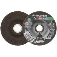 FLEXCUT Grinding Wheel, 5", 60 Grit, Aluminum Oxide, 7/8", 12200 RPM, Type 29 Absolute Business Supply