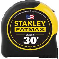 Ruban &agrave; mesurer classique FatMax, 1-1/4" x 30', Marques de goujon Imp&eacute;rial Absolute Business Supply