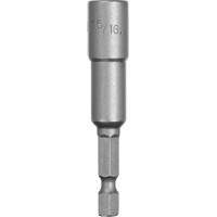 Nut Driver, 5/16" Tip, 1/4" Drive, 2-9/16" L, Magnetic Absolute Business Supply