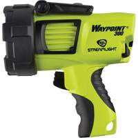 Waypoint&reg; 400 Pistol Grip Spotlight, LED, 1000 Lumens, Rechargeable Batteries Absolute Business Supply