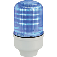 Streamline&reg; Modular Multifunctional LED Beacons, Continuous/Flashing/Rotating, Blue Absolute Business Supply