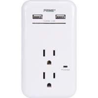 Prime&reg; USB Charger with Surge Protector Absolute Business Supply