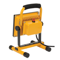 Portable Work Light, LED, 20 W, 2500 Lumens, Aluminum Housing Absolute Business Supply