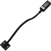 LED Gooseneck Maplight, 1 W, LED, 12" Neck, Black Absolute Business Supply