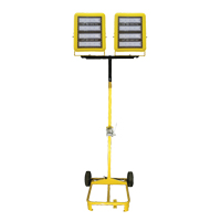 Dual-Head Cart with Winch, LED, 400 W, 60000 Lumens, Aluminum Housing Absolute Business Supply