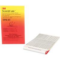 ScotchCode Pre-Printed Wire Marker Book Absolute Business Supply