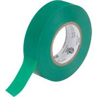 Ruban isolant, 19 mm (3/4") x 18 m (60'), Vert, 7 mils Absolute Business Supply