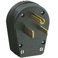 Dual Power Plug, Thermoplastic, 30 A/50 A, 250 V Absolute Business Supply