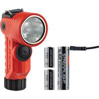 Lame de poche &agrave; alimentation multiple &agrave; angle droit pour casque Vantage 180 X, DEL, Piles Rechargeable/CR123A, Polym&egrave;re de nylon Absolute Business Supply