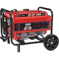 Generator with Wheel Kit, 5100 W Surge, 4000 W Rated, 120 V/240 V, 15 L Tank Absolute Business Supply