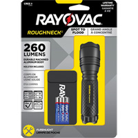 Tactical Spot-to-Flood Flashlight, LED, 320 Lumens, AAA Batteries Absolute Business Supply