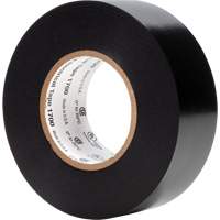 Temflex Vinyl Electrical Tape 1700, 25.4 mm (1") x 20.1 m (66'), Black, 7 mils Absolute Business Supply