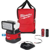 Utility Remote Control Search Light Kit, LED, 4250 Lumens Absolute Business Supply