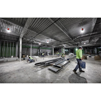RADIUS Temporary Site Light, LED, 130 W, 15000 Lumens Absolute Business Supply