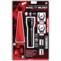 Ensemble de lampes de poche de s&eacute;curit&eacute;, DEL, 192 lumens, Piles C Absolute Business Supply