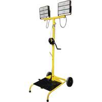 Beacon978 Light Cart with Winch, LED, 150 W, 22500 Lumens, Aluminum Housing Absolute Business Supply