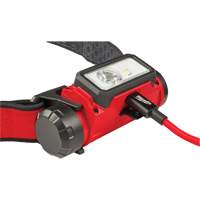 Lampe frontale pour casque de s&eacute;curit&eacute; USB REDLITHIUM, DEL, 600 lumens, 5 hres de fonctionnement, piles Rechargeable Absolute Business Supply